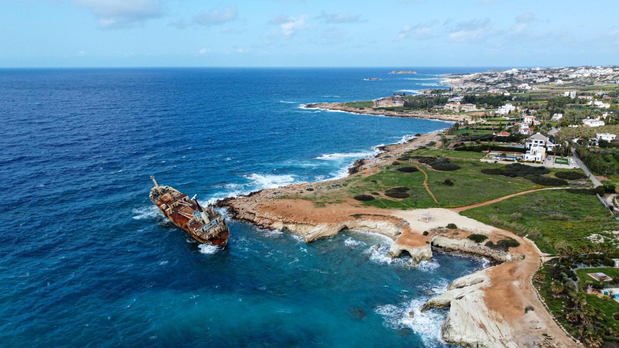 Apartamento Venus Lighthouse 2B, Sea-View, Paphos Center Exterior foto